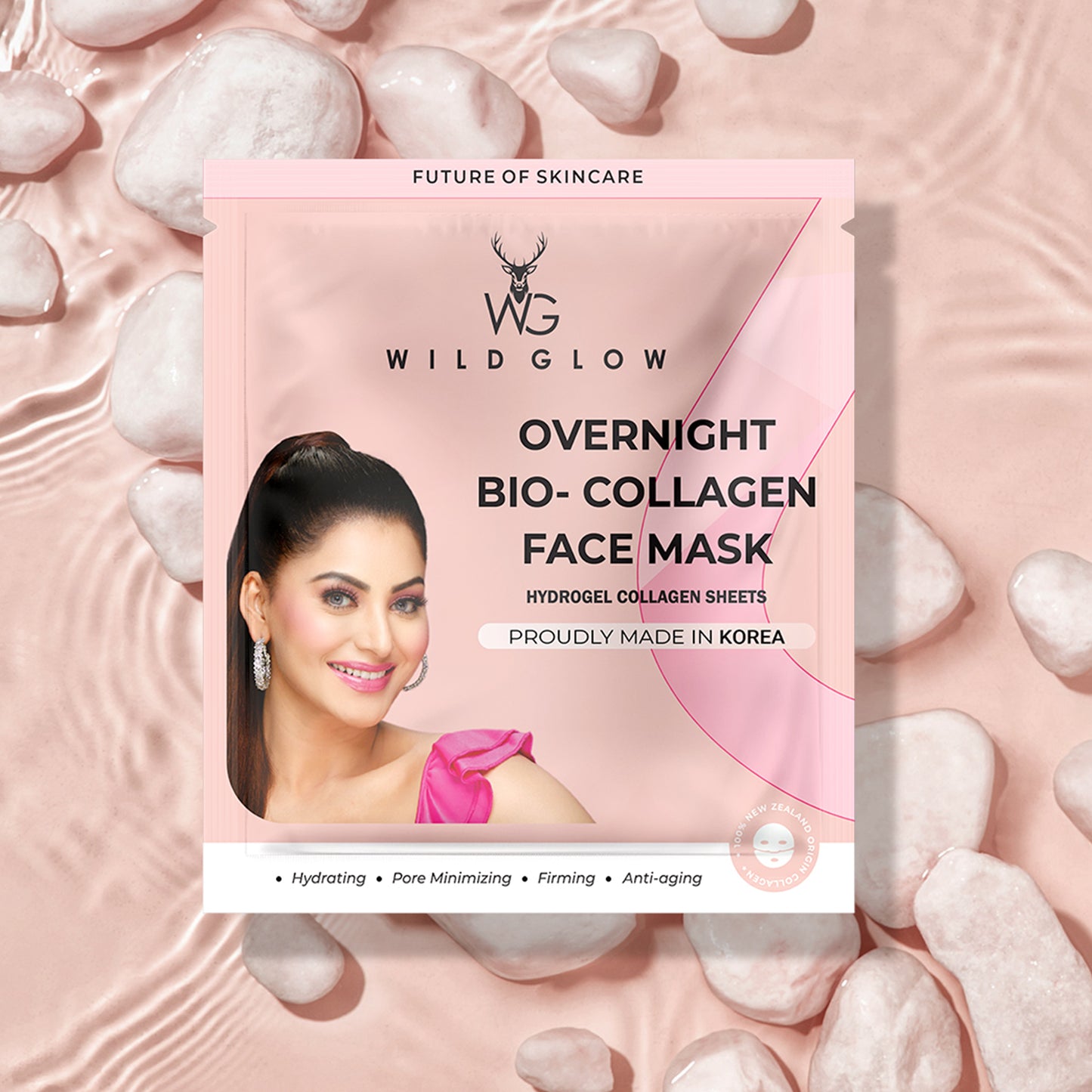 GlowSheet™ Korean Overnight Bio-Collagen Face Mask — Glass Skin in Your Sleep