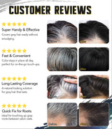 InstaBlack 2-in-1 Root Touch-Up Stick — Waterproof Instant Hair Color