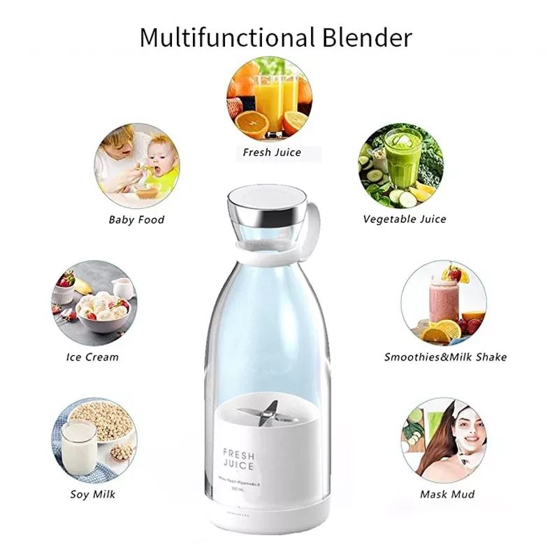 MiniBlend™ Portable Juice Blender Bottle — Fresh Juice & Shakes Anywhere