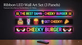 🌈 LED Flexible Matrix Panel Display – App & Remote Controlled Scrolling LED Sign