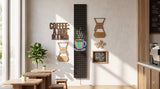 🌈 LED Flexible Matrix Panel Display – App & Remote Controlled Scrolling LED Sign