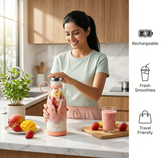 MiniBlend™ Portable Juice Blender Bottle — Fresh Juice & Shakes Anywhere