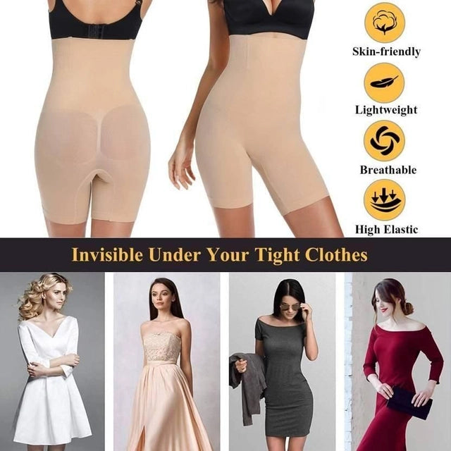 High Waist Tummy Tucker Shapewear — Seamless Body Shaper for Women